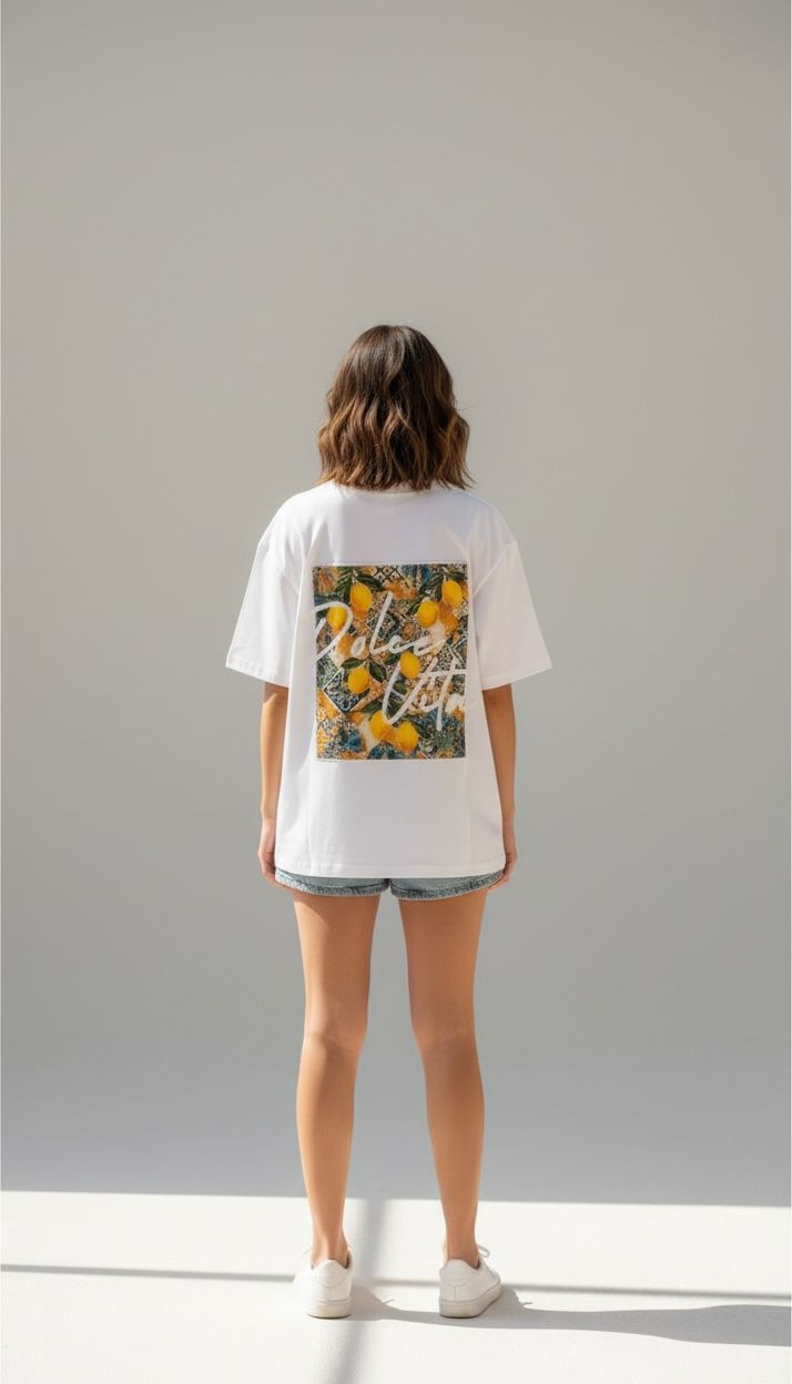 Oversize Off White Dolce Vita T Shirt