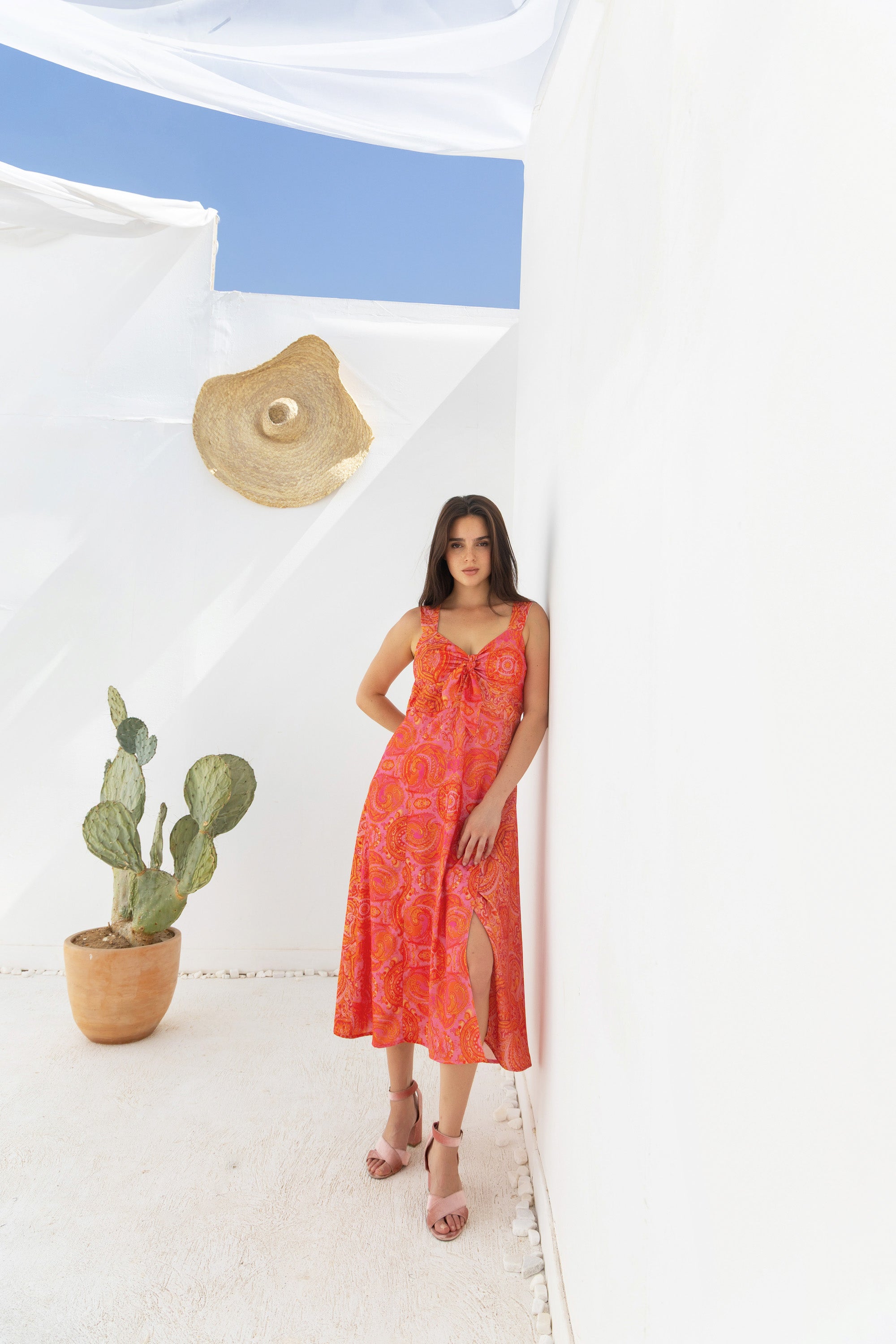 Sicilia Satin Dress