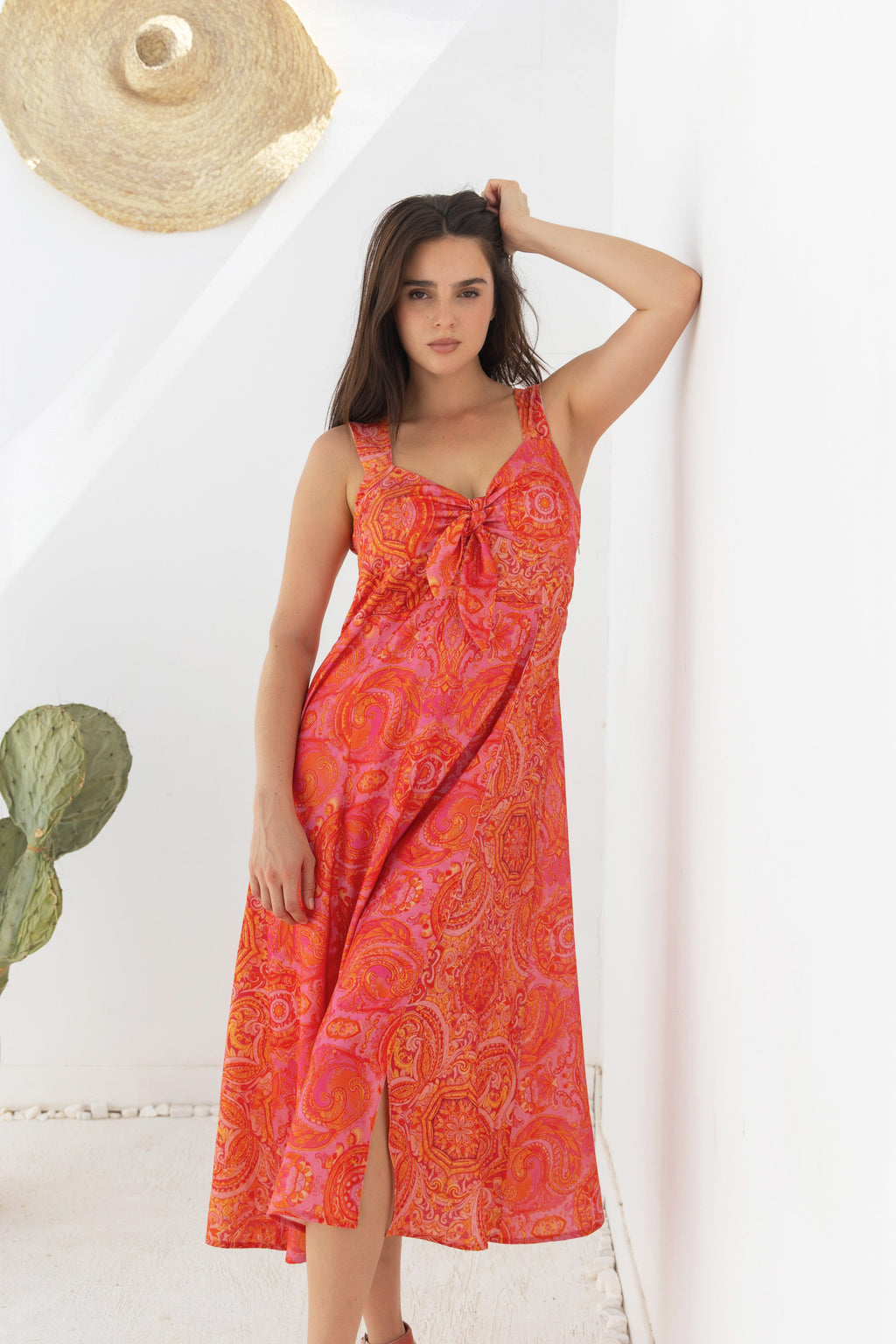 Sicilia Satin Dress