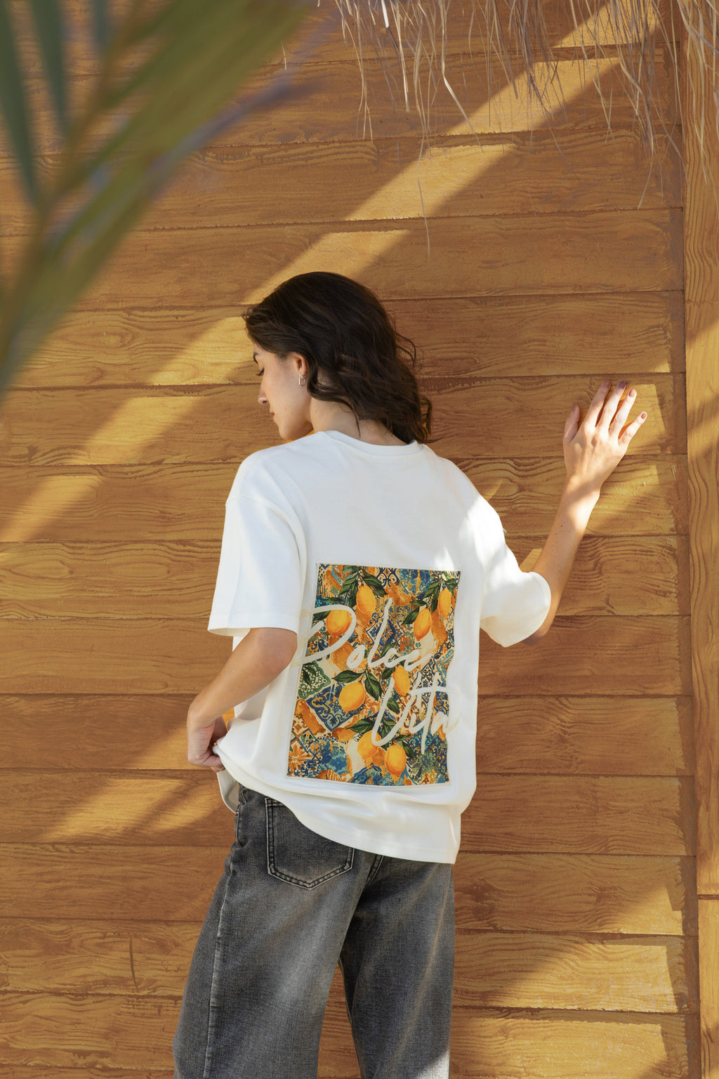 Oversize Off White Dolce Vita T Shirt