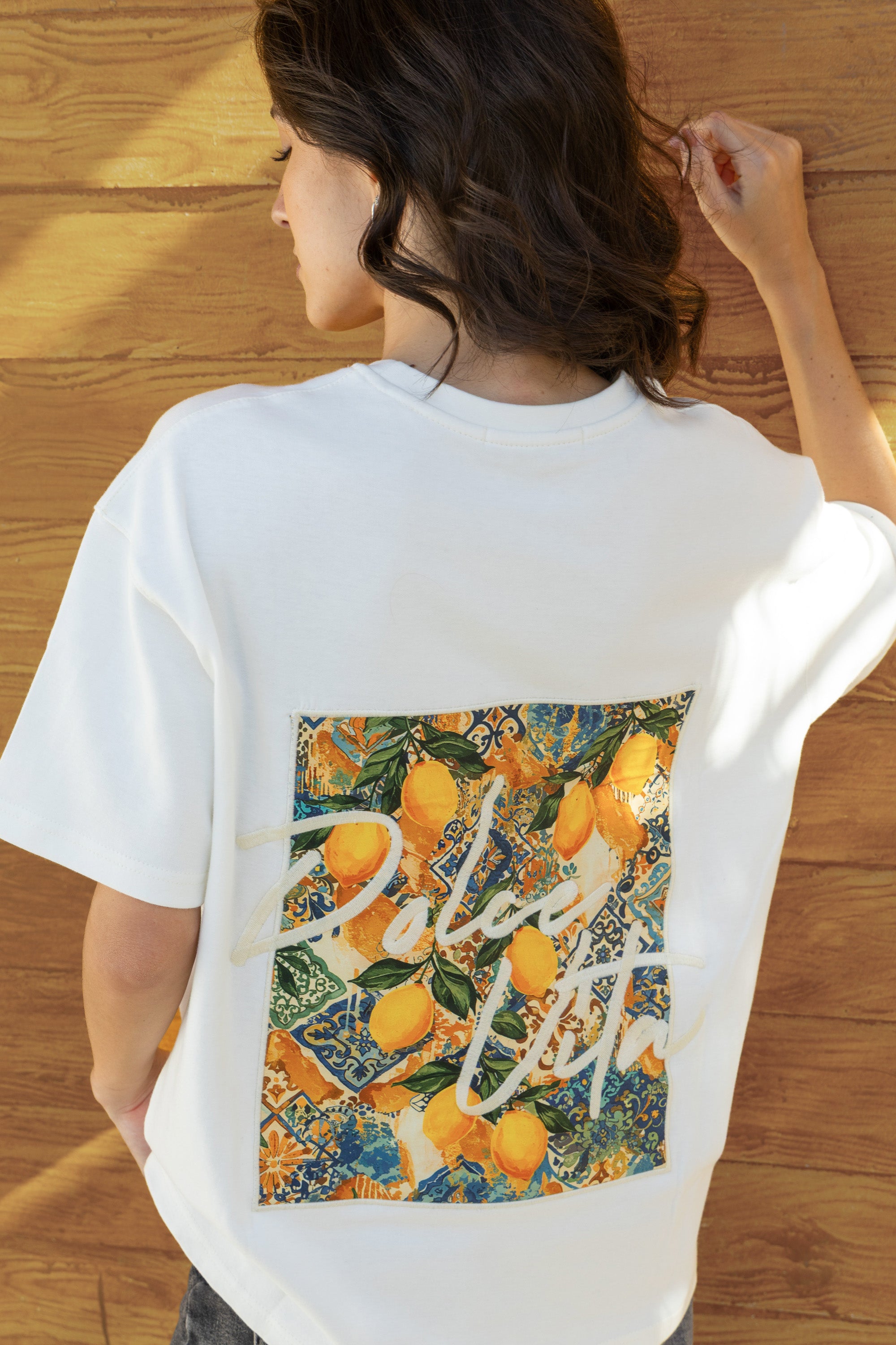 Oversize Off White Dolce Vita T Shirt