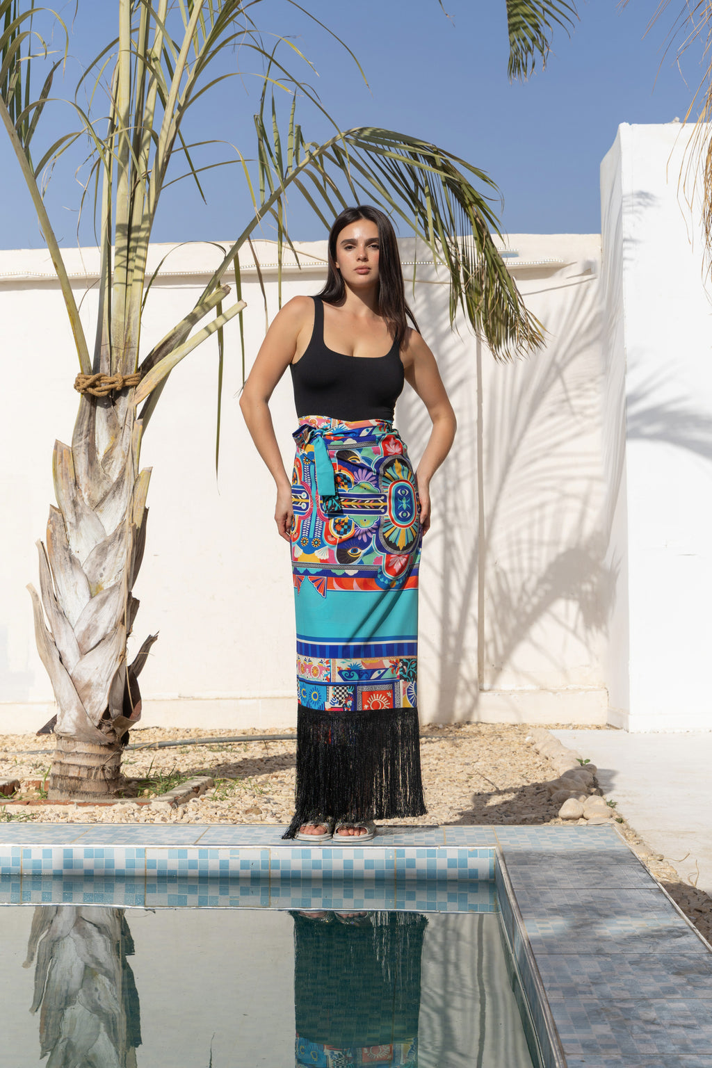 Royal Mosaic Heritage Multi-wear Beach Cover