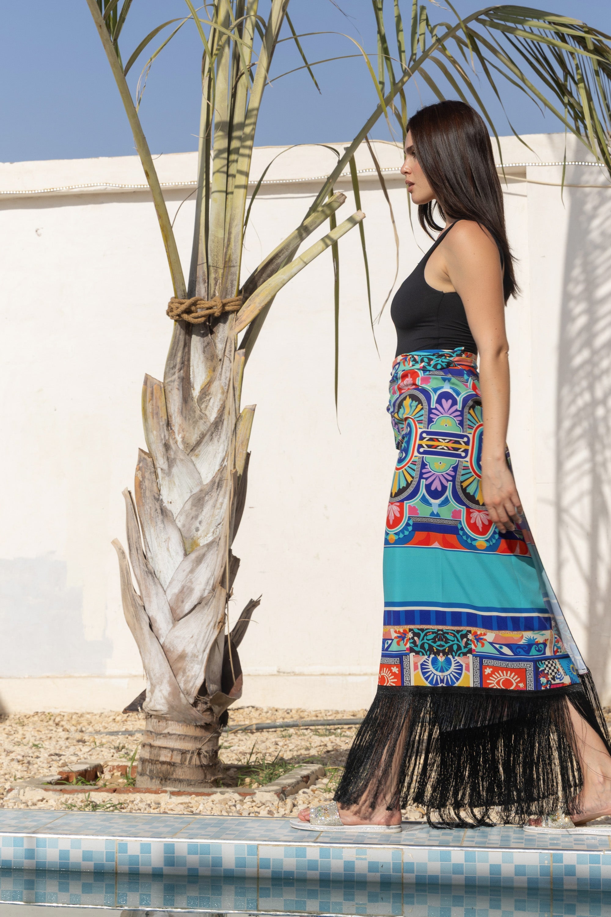 Royal Mosaic Heritage Multi-wear Beach Cover