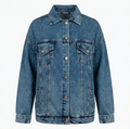 Plain Denim Jacket Oversize
