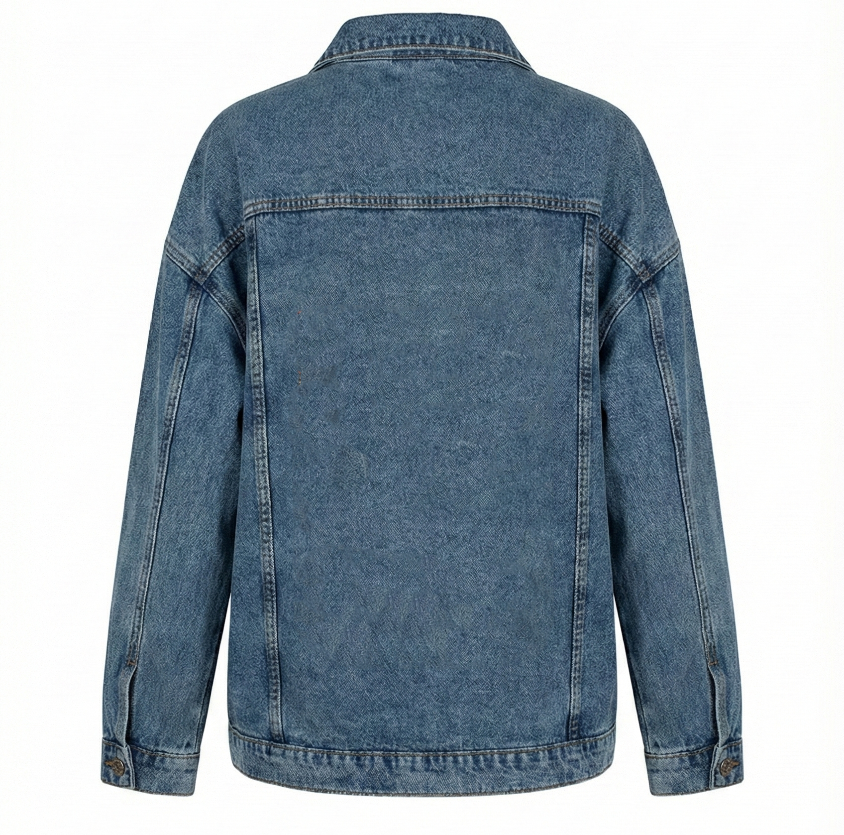 Plain Denim Jacket Oversize