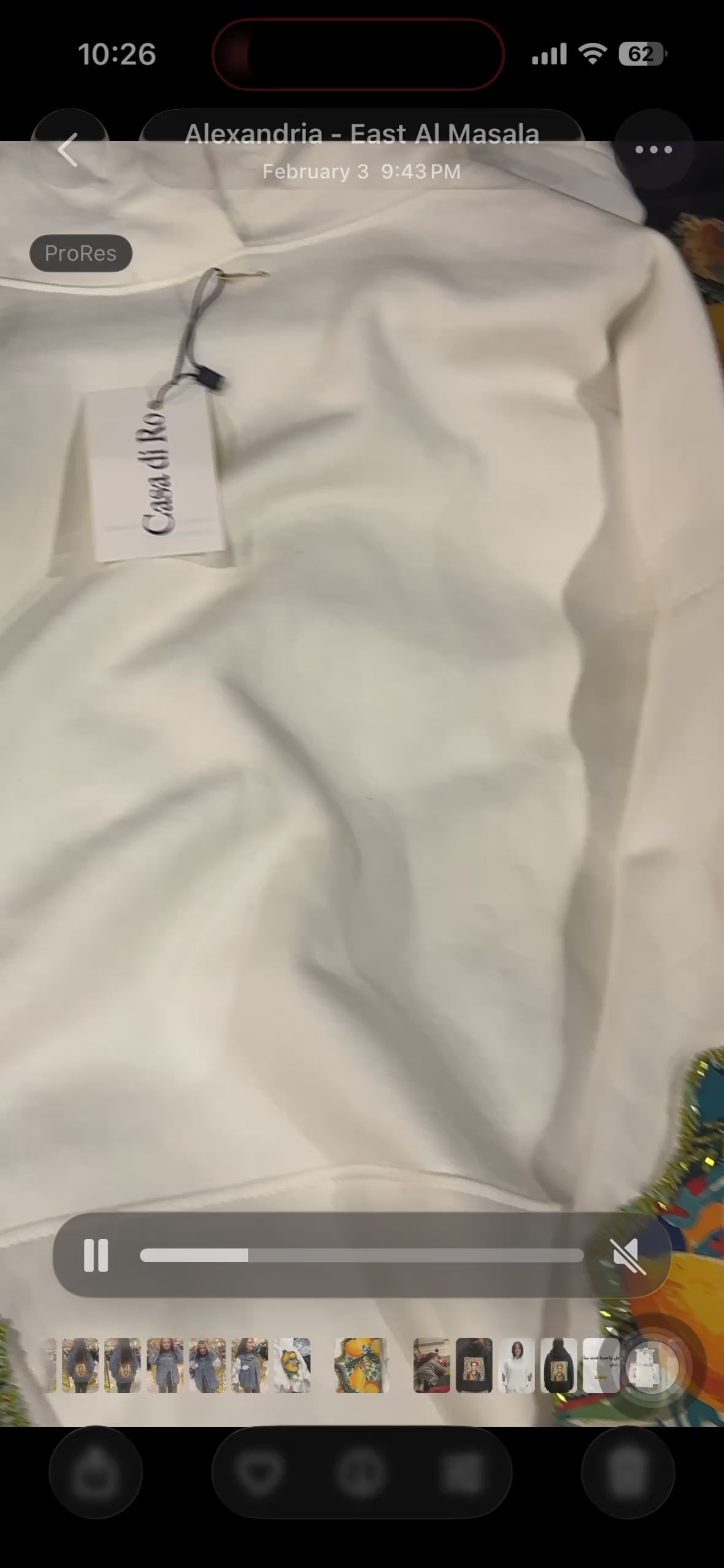 Dolce Lemon Embroidered Arms Oversize White Hoodie